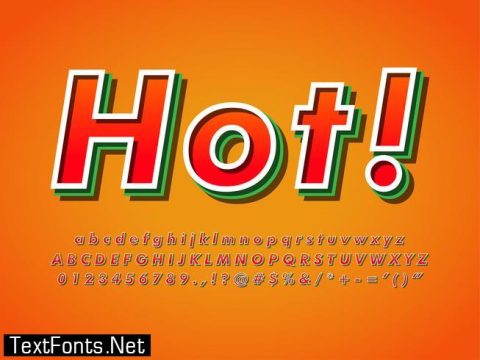 Hot Spicy Text Logo Font Effect