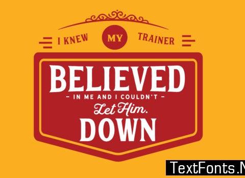 I Couldn't Let Him Down - Typography Graphic Templates