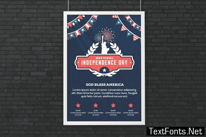 Independence Day Flyer 6WRDF8