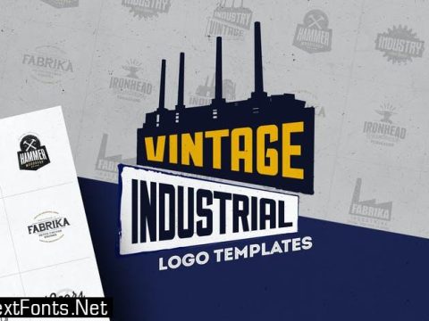 Industrial Logo Templates G4RGJ6