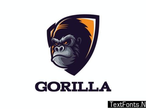 Intimidating Gorilla Logo