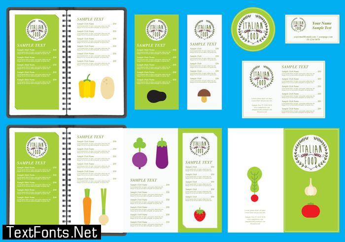 Italian Restaurant Menu Templates 116372