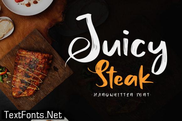 Juicy Steak Font