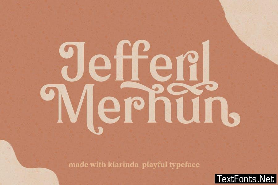 Klarinda Remenont Playful Serif