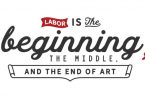 Labor is the Beginning - Typography Graphic Templates