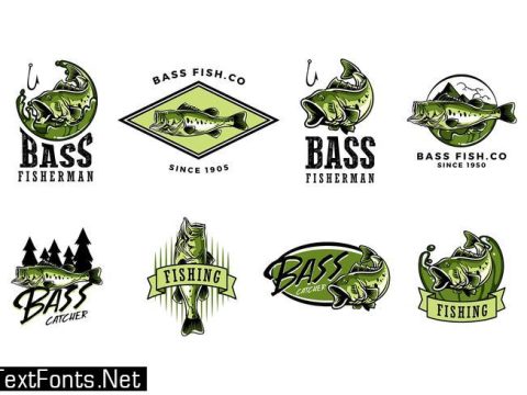 LARGEMOUTH BASS VECTOR