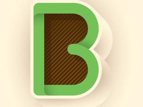 letter B typography