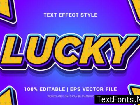 Lucky Text Effects Style