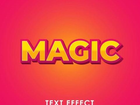 magic premium text style