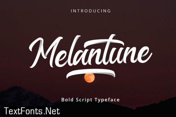 Melantune Font