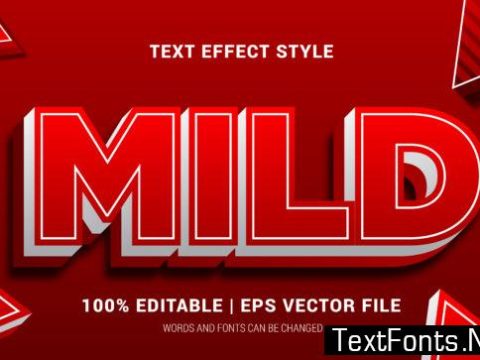 Mild Text Effects Style