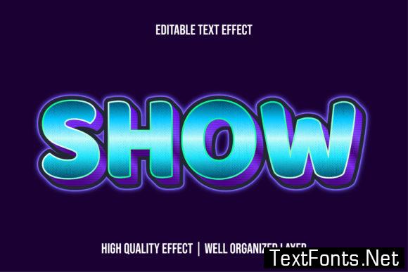 Modern Text Effect Style for Illustrator