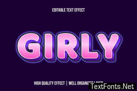 Modern Text Effect Style for Illustrator