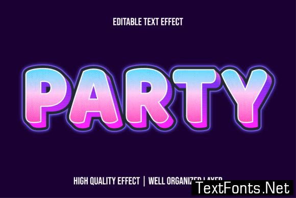 Modern Text Effect Style for Illustrator