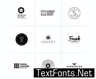 Name Based Logo Templates Y9DF3Z