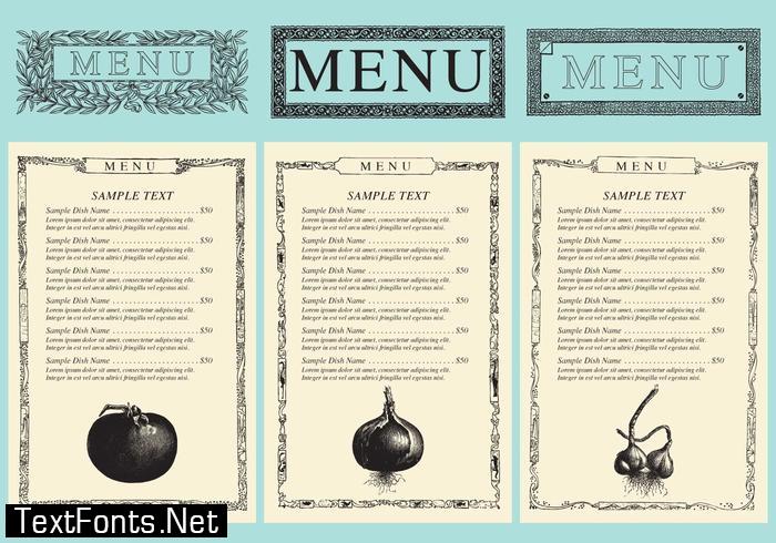 Old Style Menus