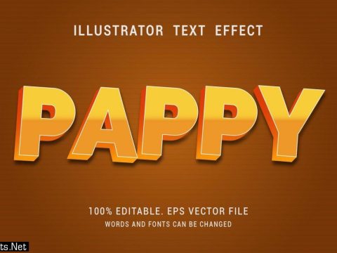 Pappy Text Effect