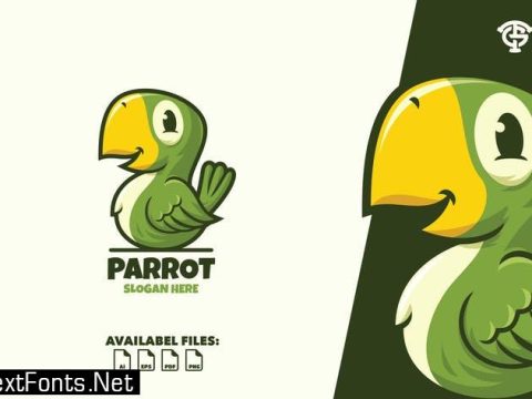 Parrot - Logo Mascot