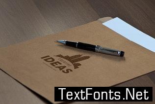 Photorealistic Paper Logo Mockups