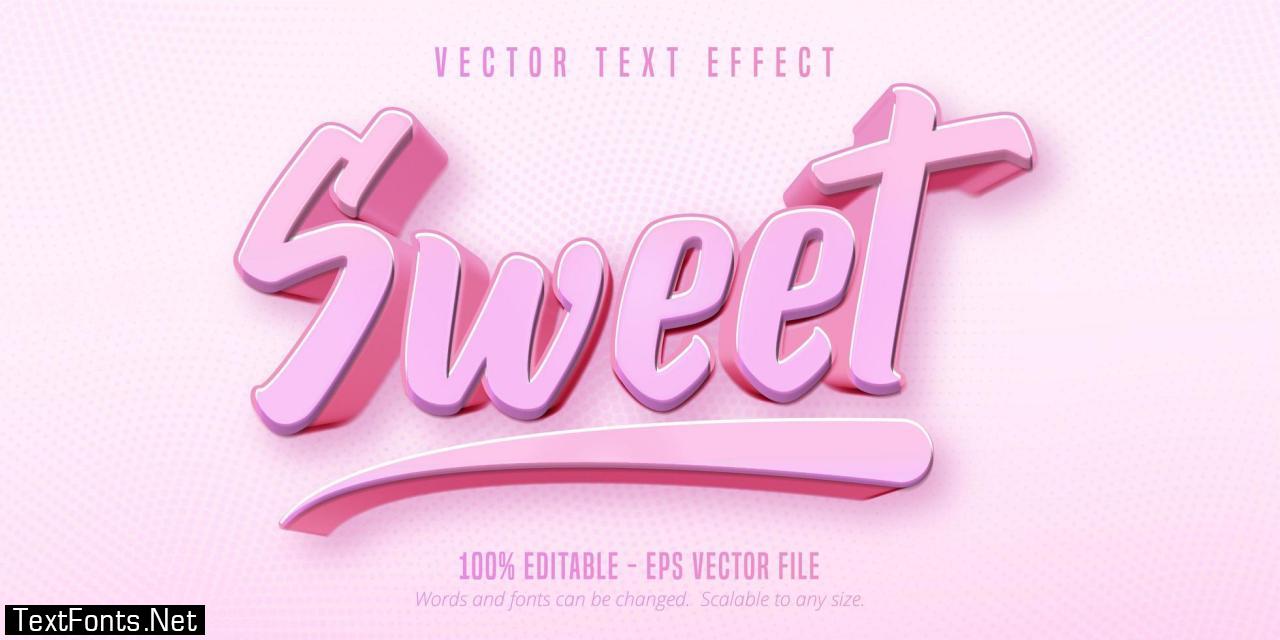 Pink Sweet text 1234537