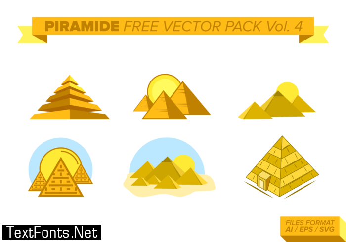 Piramide Free Vector Pack Vol.4