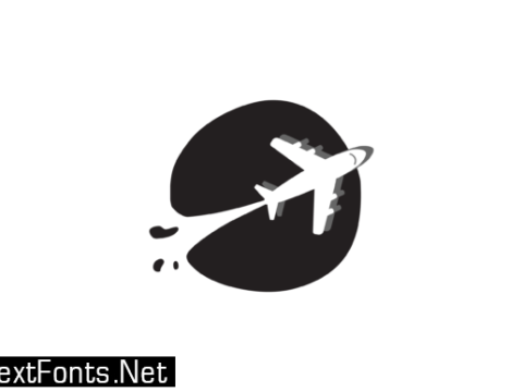 Plane, Navigation, Travel Logo