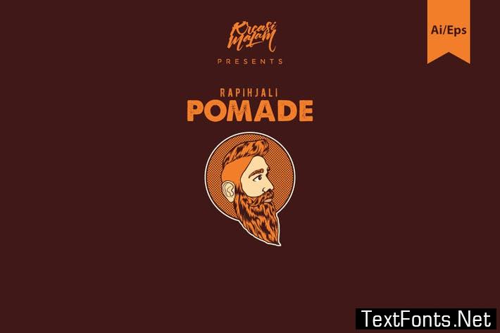 Pomade Logo Template