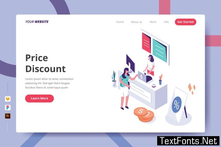 Price Discount - Landing Page