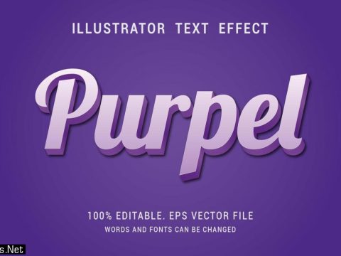 Purple Text Effect