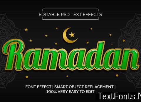 Ramadan Text Effects Style