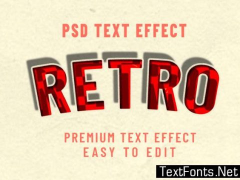 Retro Text Effects