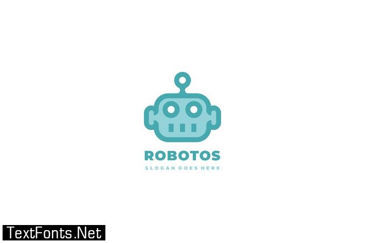 Robot Head Logo