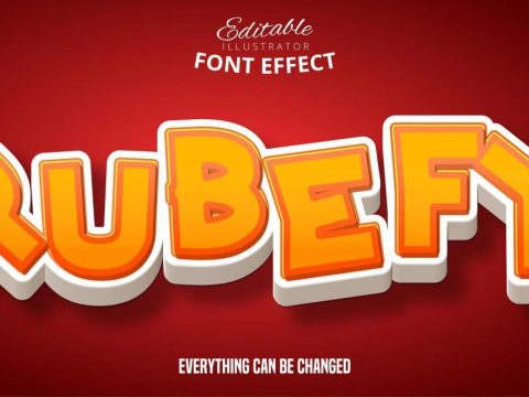 Rubefy Text Effect