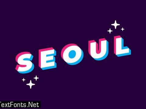 Seoul Typography