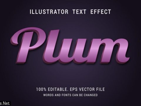 Shiny Purple Bold Text Effect