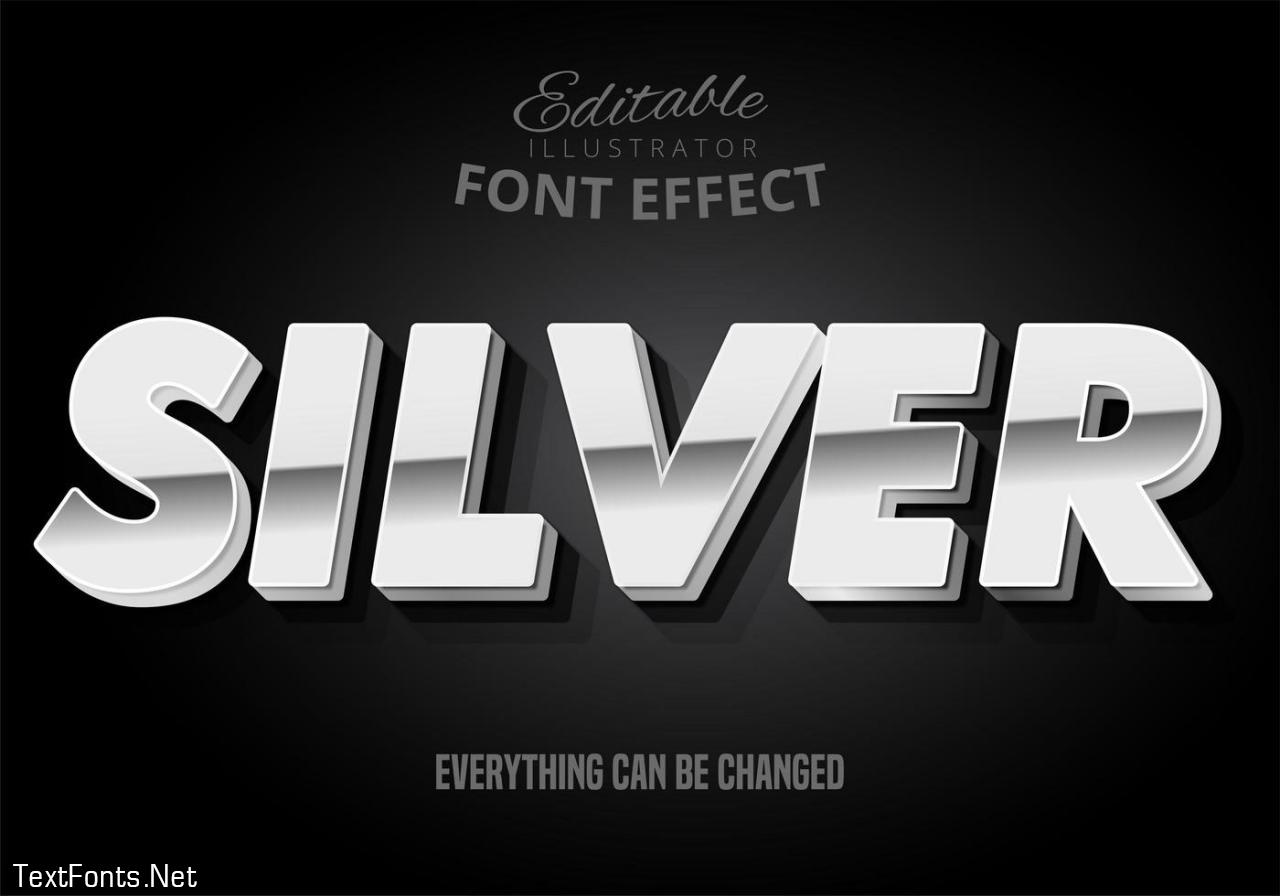 silver-font-effect-693213