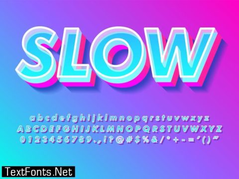 Simple Bright Modern Text Effect