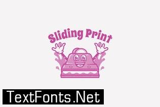 Sliding Print Logo Template RTR94AP