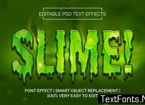 Slime! Text Effects Style