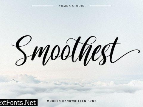 Smoothest - Beautiful handwritten Font