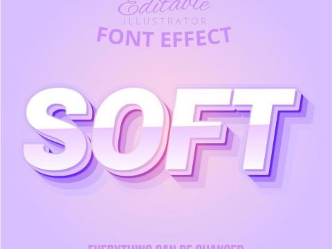 Soft Text Effect