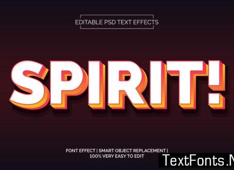 Spirit Text Effects Style