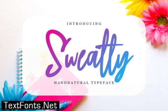 Sweatty Font