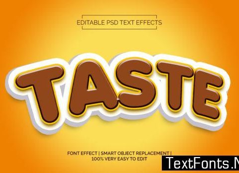 Taste Text Effects Style