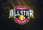 Tennis All Stars Sports Logo