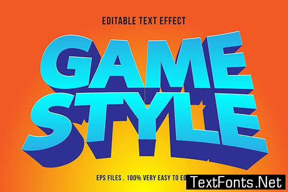 Text Effect - 3d Cartoon Style