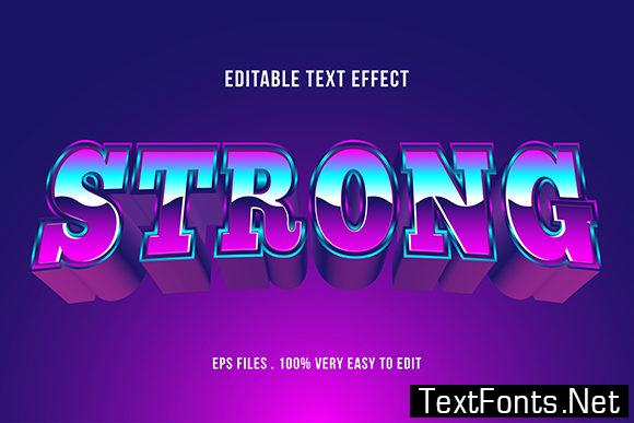 Text Effect - 80s Retro Style Effect