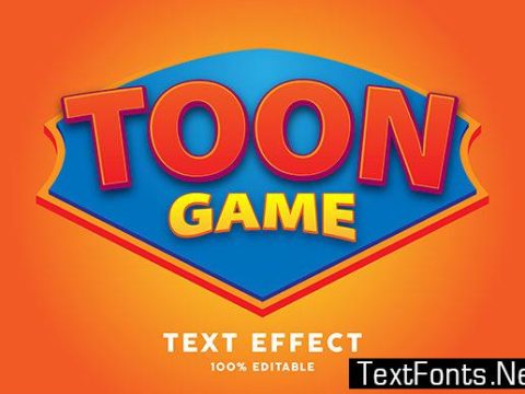 Text Effect - Cartoon Style Effect