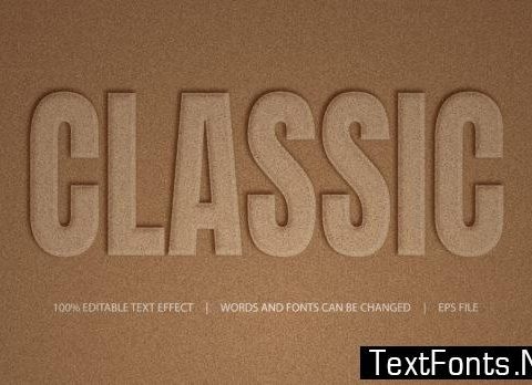 Text Effect - Classic Emboss