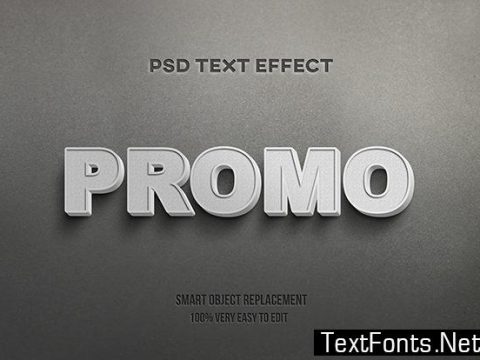 Text Effect - Concrete Style Text